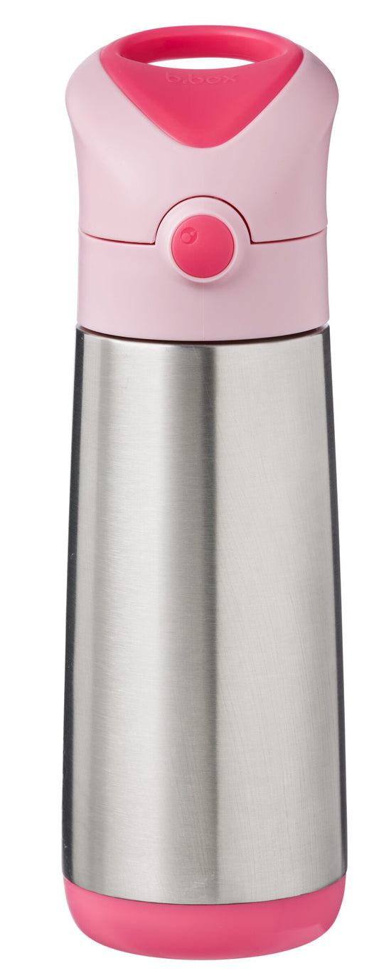 b.box Termo bočica sa slamkom, 500ml - flamingo fizz