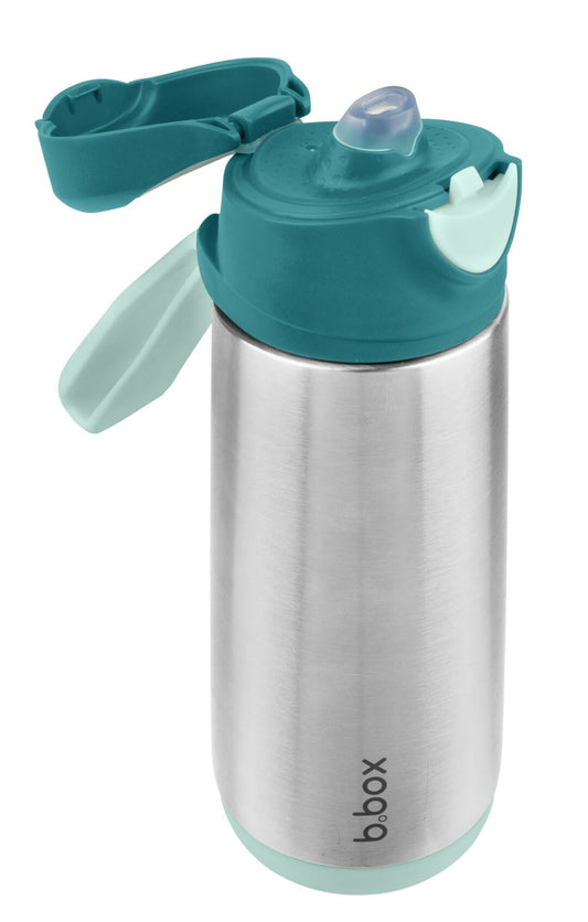 b.box Thermo flask, sports, 500ml - emerald forest