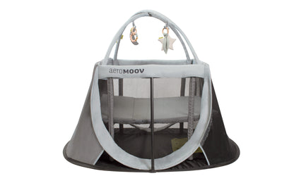 AeroMoov luk s igračkama za putni krevetić, Grey rock