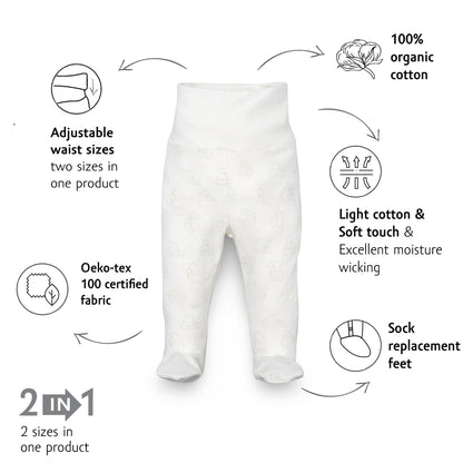 Kenguru Gold Hlačice za bebe "full-print" 56-62