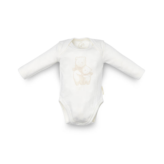 Kenguru Gold Body for babies with a comfortable neckline "bear" 56-62