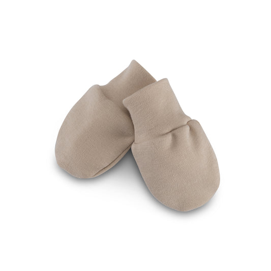 Kenguru Gold Gloves "hazelnut", for newborns