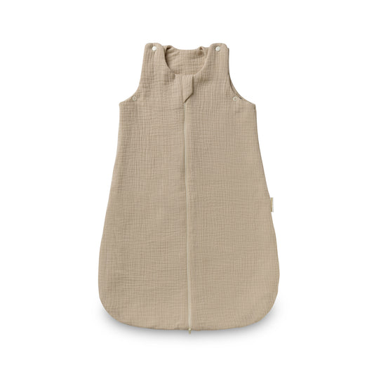 Kenguru Gold Muslin sleeping bag TOG1, "hazelnut", 4-8m