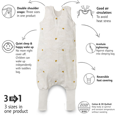 Kenguru Gold Vreća za spavanje s nogavicama TOG1, "Cloud", 6-24m
