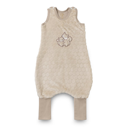 Kenguru Gold Sleeping bag with legs TOG2, "Popcorn-squirrel", 6-24m