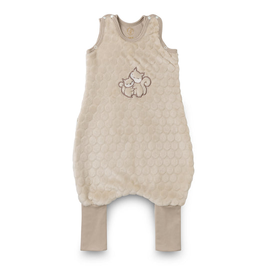 Kenguru Gold Sleeping bag with legs TOG2, "Popcorn-squirrel", 6-24m