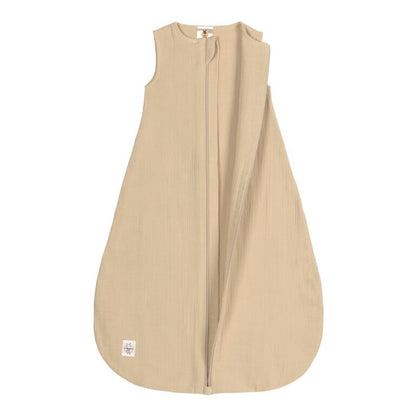 Lässig Sleeping bag made of muslin nature, 62/68