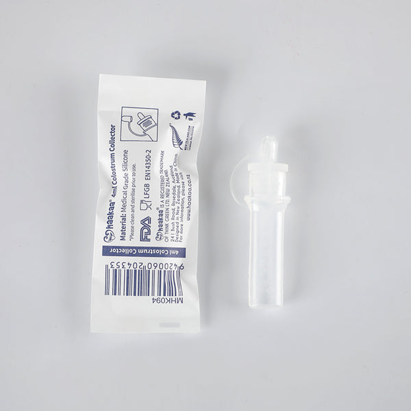 Haakaa silikonski spremnik za kolostrum – 1 komad, 4 ml, Prethodno steriliziran