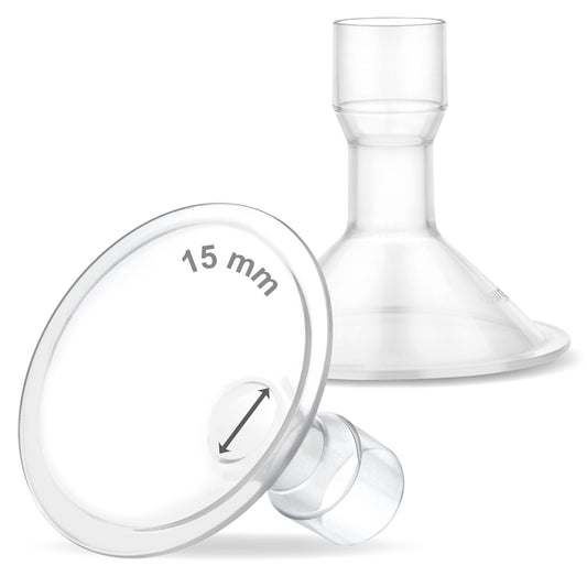 Maymom Myfit lijevci za izdajanje 15 mm – kompatibilni s Medela izdajalicama (2 kom)