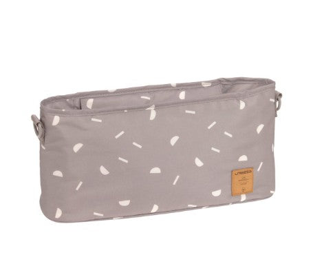 Lässig CAS Organizer for stroller Blocks Taupe gray beige