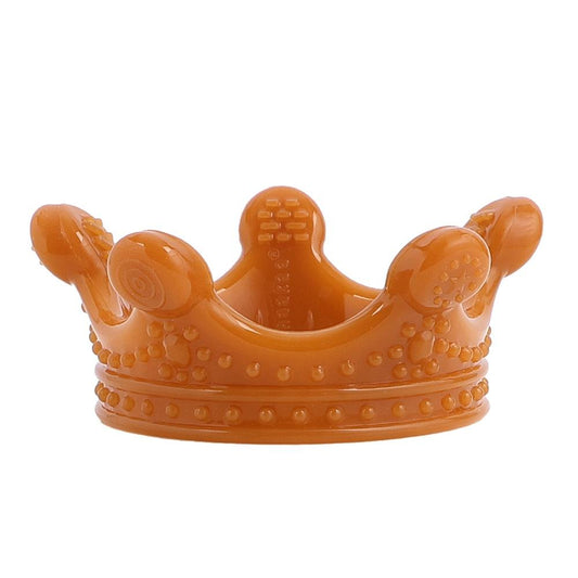 Teether-silicone crown