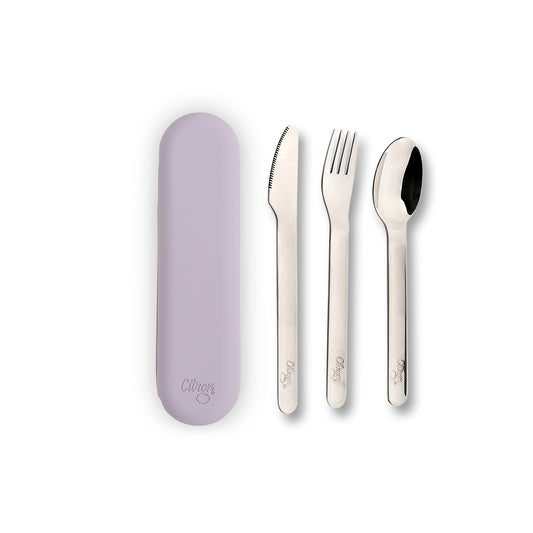 Citron Cutlery made of stainless steel Purple