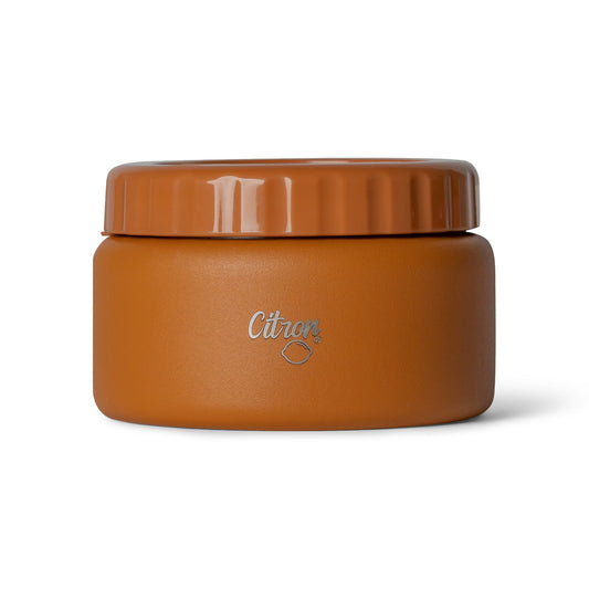 Citron Thermo food container small 250 ml Caramel