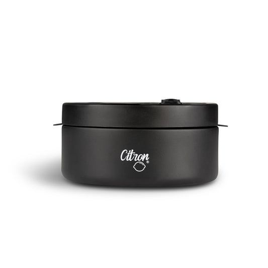 Citron Thermo food container large 400 ml Black