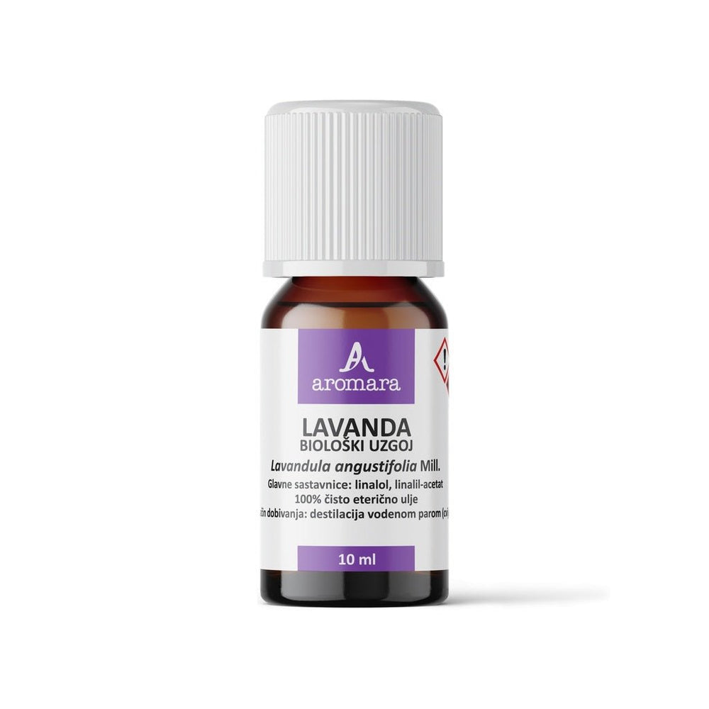 Aromara LAVANDA eterično ulje biološki uzgoj 10 ml - Patkica.eu