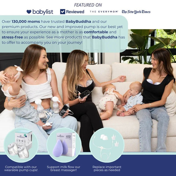 BabyBuddha® 3.0 električna i dvostruka prijenosna izdajalica - Patkica.eu