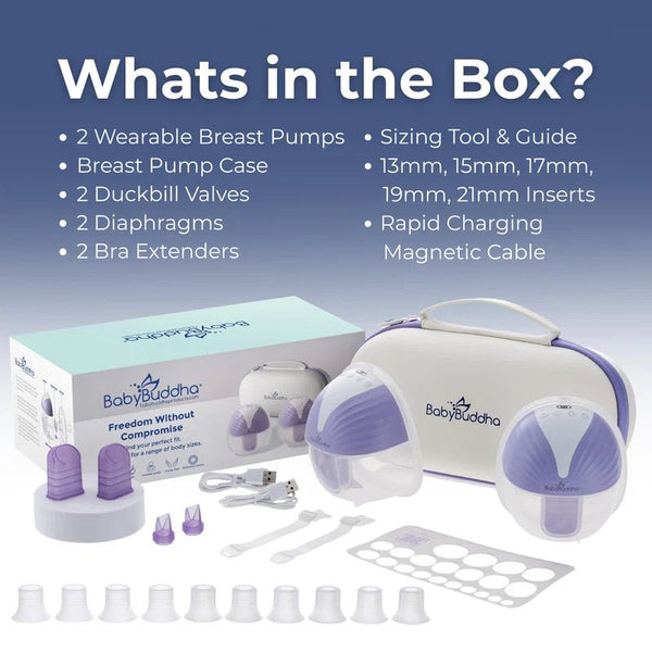 BabyBuddha® Wearable Breast Pump – handsfree izdajalica koja stane u grudnjak - Patkica.eu