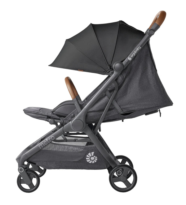 Ergobaby Metro 3 Deluxe kompaktna gradska kolica – Jet Black - Patkica.eu