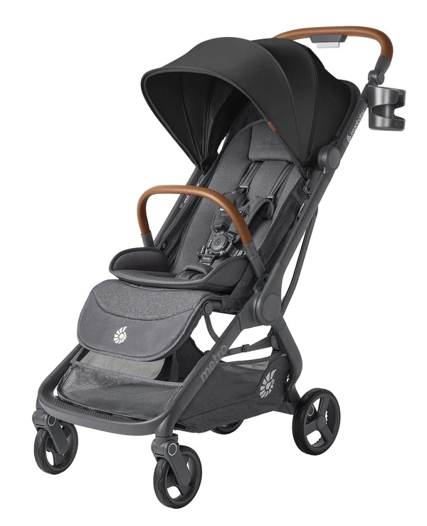 Ergobaby Metro 3 Deluxe kompaktna gradska kolica – Jet Black - Patkica.eu