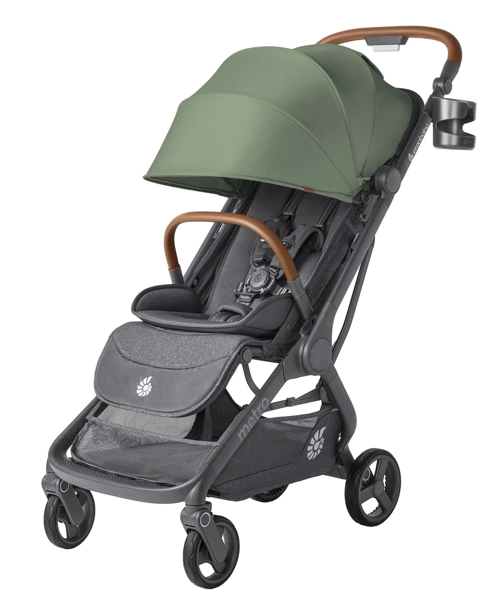 Ergobaby Metro 3 Deluxe kompaktna gradska kolica - Willow Green - Patkica.eu
