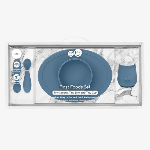 Set za samostalno hranjenje bebe od prehrambenog silikona