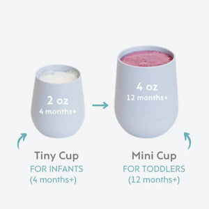 ezpz Mini Cup + Straw Training System – Silikonska čaša sa slamkom - Patkica.eu