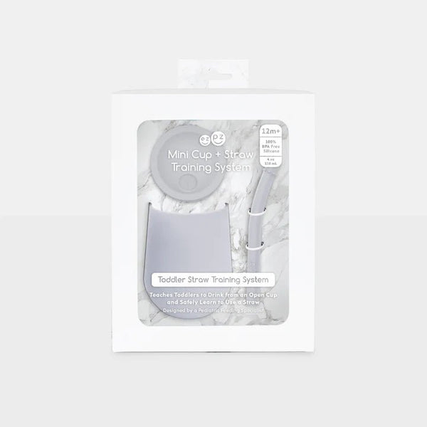 ezpz Mini Cup + Straw Training System – Silikonska čaša sa slamkom - Patkica.eu