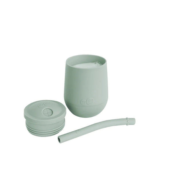 ezpz Mini Cup + Straw Training System – Silikonska čaša sa slamkom - Patkica.eu