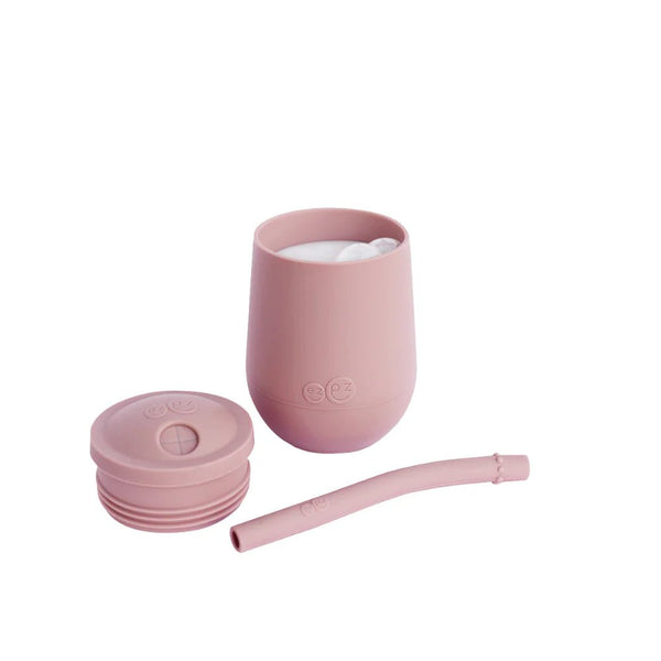 ezpz Mini Cup + Straw Training System – Silikonska čaša sa slamkom - Patkica.eu
