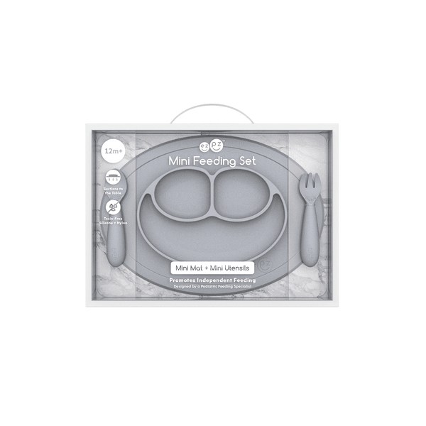 ezpz Mini Feeding Set – Set za samostalno hranjenje mališana - Patkica.eu