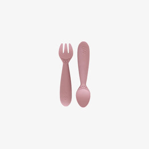 ezpz Mini Utensils – Dječja vilica i žlica za samostalno hranjenje - Patkica.eu