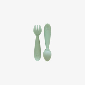 ezpz Mini Utensils – Dječja vilica i žlica za samostalno hranjenje - Patkica.eu