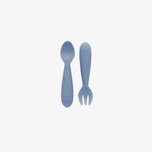 ezpz Mini Utensils – Dječja vilica i žlica za samostalno hranjenje - Patkica.eu
