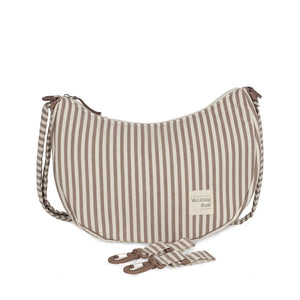 Walking Mum torba za kolica i prematanje Praliné Strips Moka