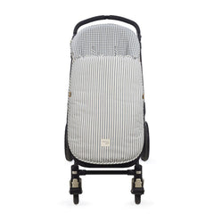 Walking Mum Praliné Vichy Strips Matcha vreća za kolica TOG 2,5
