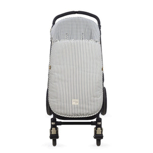 Walking Mum Praliné Vichy Strips Matcha vreća za kolica TOG 2,5