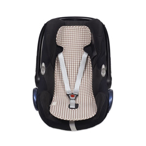 Walking Mum Praliné Vichy Moka podloga za autosjedalicu