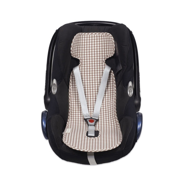 Walking Mum Praliné Vichy Moka podloga za autosjedalicu