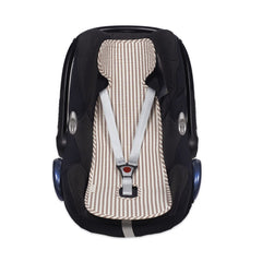 Walking Mum podloga za autosjedalicu Praliné Strips Moka