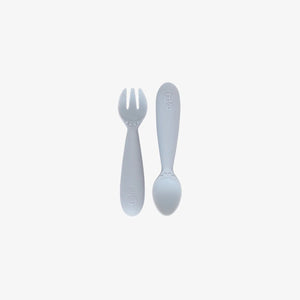 ezpz Mini Utensils – Dječja vilica i žlica za samostalno hranjenje