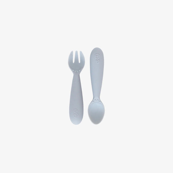 ezpz Mini Utensils – Dječja vilica i žlica za samostalno hranjenje