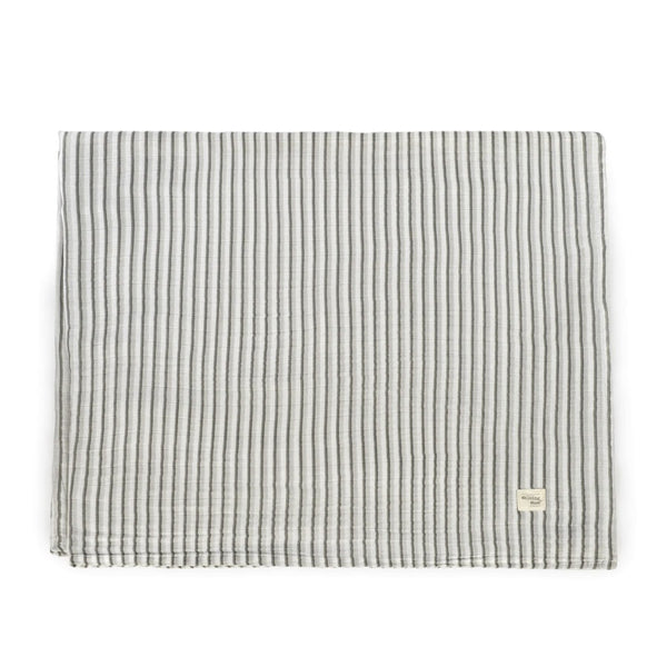 Walking Mum Botton Stripes muslin pelena 120 × 120 cm