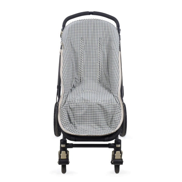 Walking Mum Praliné Vichy Strips Matcha vreća za kolica TOG 2,5