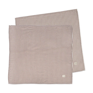 Walking Mum Praliné Moka muslin pelene 70 × 70 cm – 2 kom