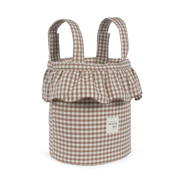 Walking Mum bucket torba za kolica Praliné Vichy Moka