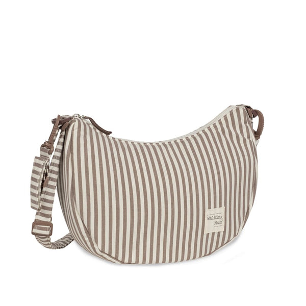 Walking Mum torba za kolica i prematanje Praliné Strips Moka