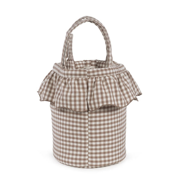 Walking Mum bucket torba za kolica Praliné Vichy Moka