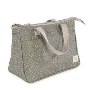 Walking Mum toaletna torbica Polka Dot Poppy Moss