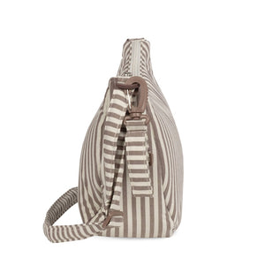 Walking Mum torba za kolica i prematanje Praliné Strips Moka