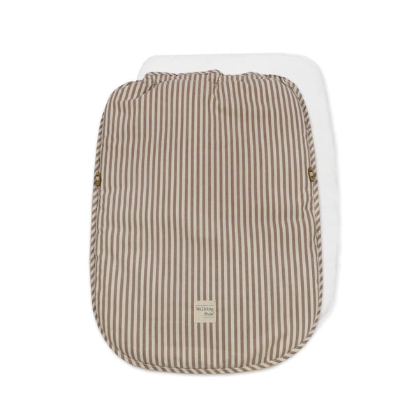 Walking Mum Praliné Vichy Strips Moka vreća za kolica TOG 2,5